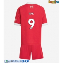Maglie da calcio Liverpool Alexander Isak #9 Prima Maglia Bambino 2025-26 Manica Corta + Pantaloni corti)